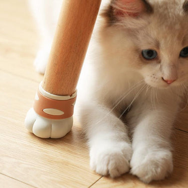 Cat Paw Chair Leg Caps Furniture Floor Protectors KittyNook Cat Company